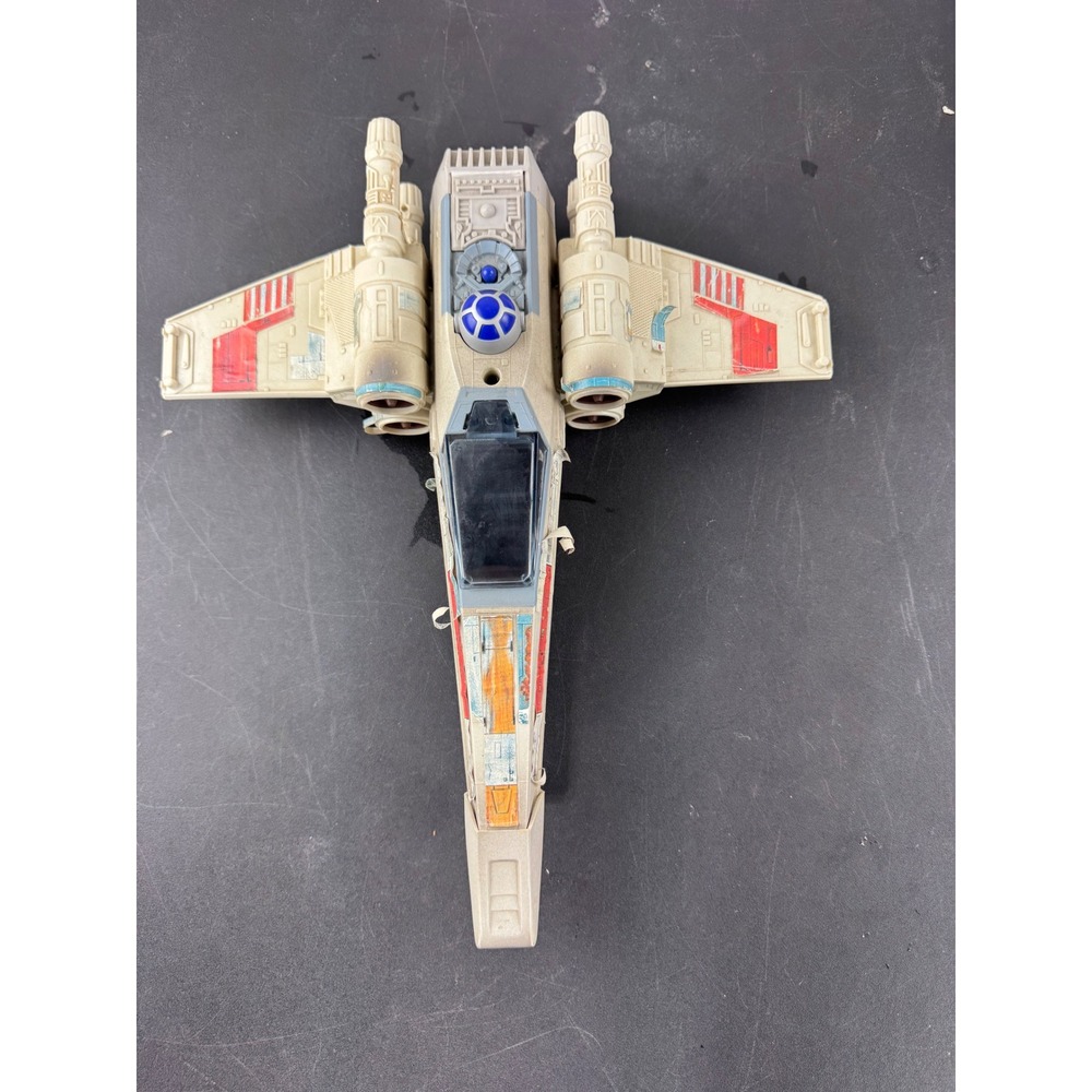 Vintage 1995 Star Wars X-Wing Starfighter Tonka Kenner Power of the Force - Picture 3 of 7
